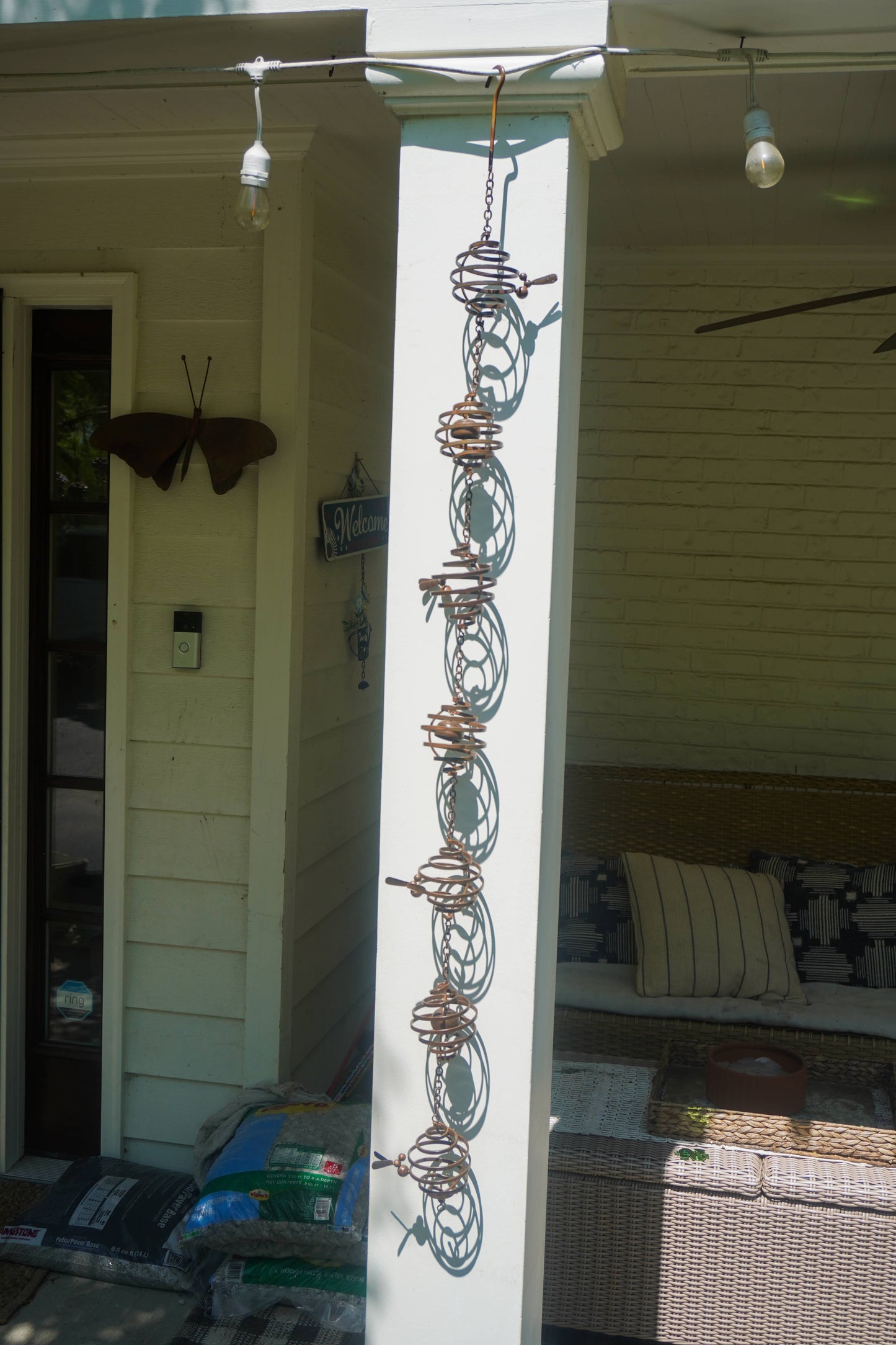 Happy Gardens - Bee Spiral Ornament