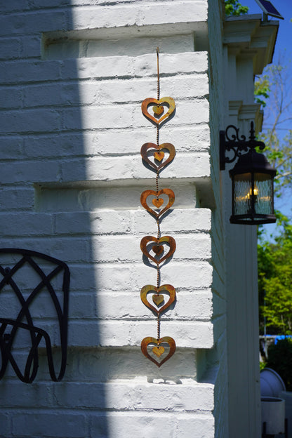 Happy Gardens - Hanging Hearts Ornament