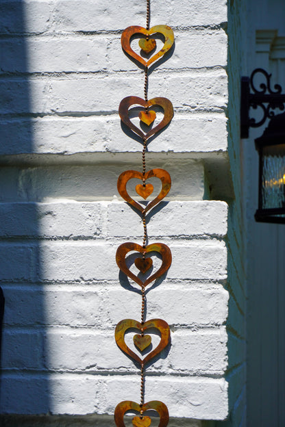 Happy Gardens - Hanging Hearts Ornament