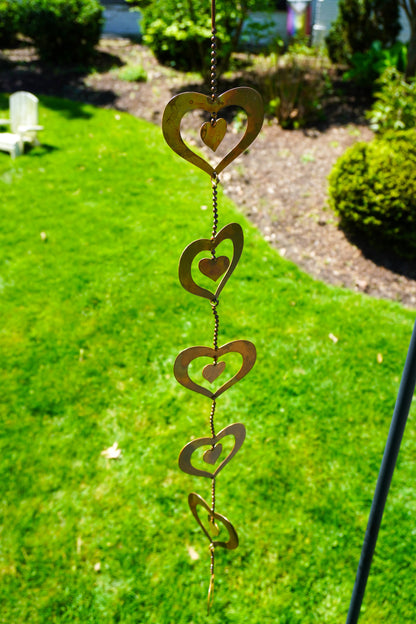 Happy Gardens - Hanging Hearts Ornament