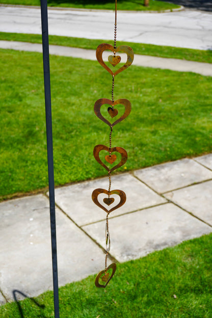 Happy Gardens - Hanging Hearts Ornament