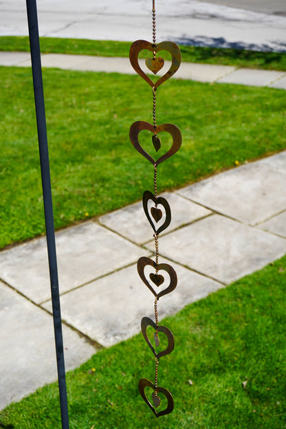 Happy Gardens - Hanging Hearts Ornament
