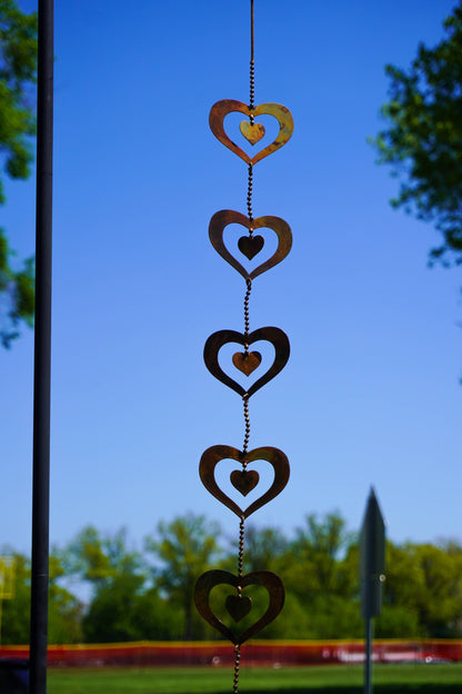 Happy Gardens - Hanging Hearts Ornament