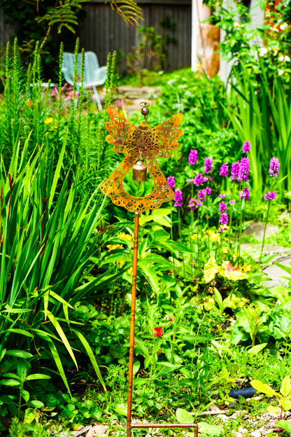 Angel Flamed Garden Stake