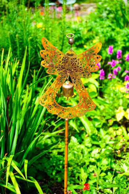 Angel Flamed Garden Stake
