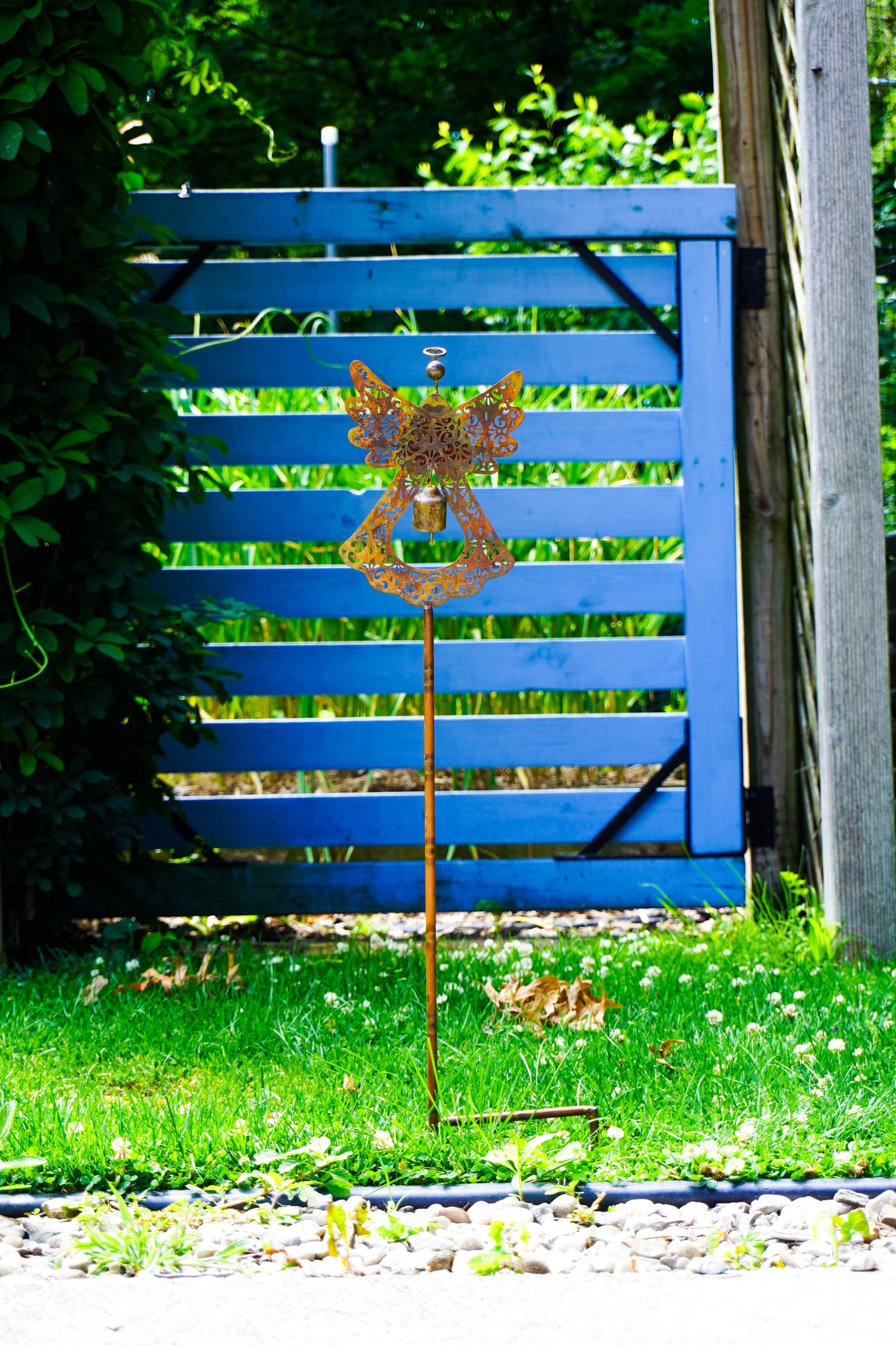 Angel Flamed Garden Stake