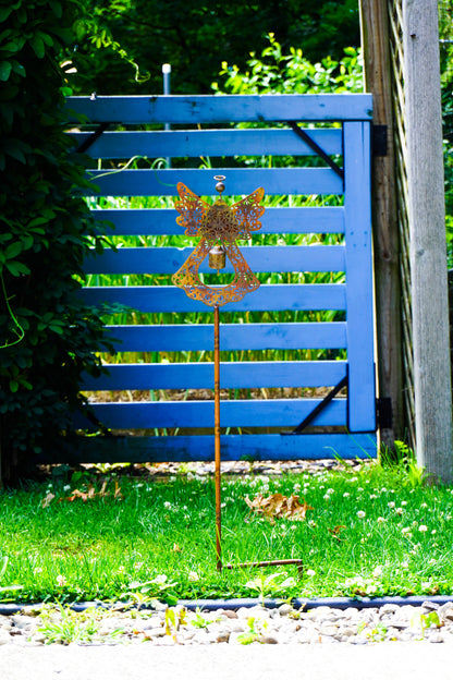Angel Flamed Garden Stake