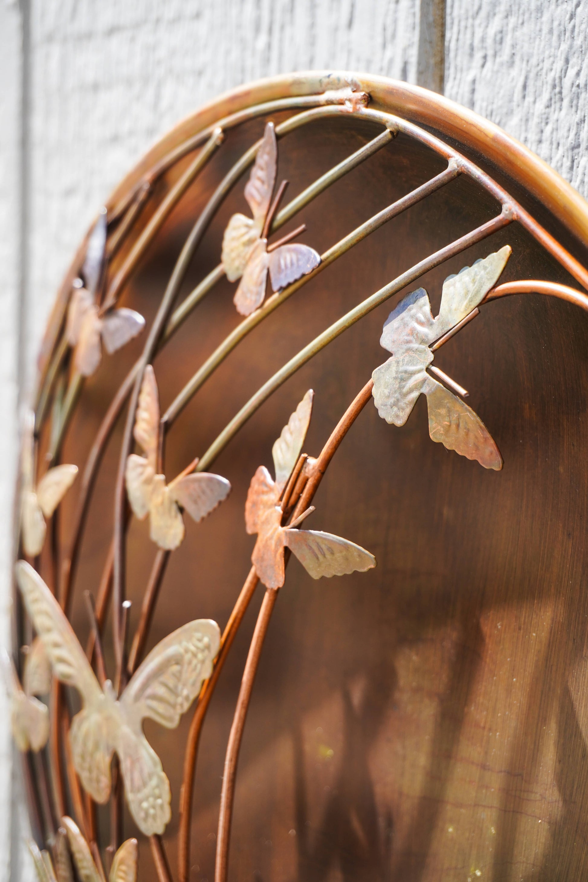 Happy Gardens - Raised Butterflies Wall Decor Disc