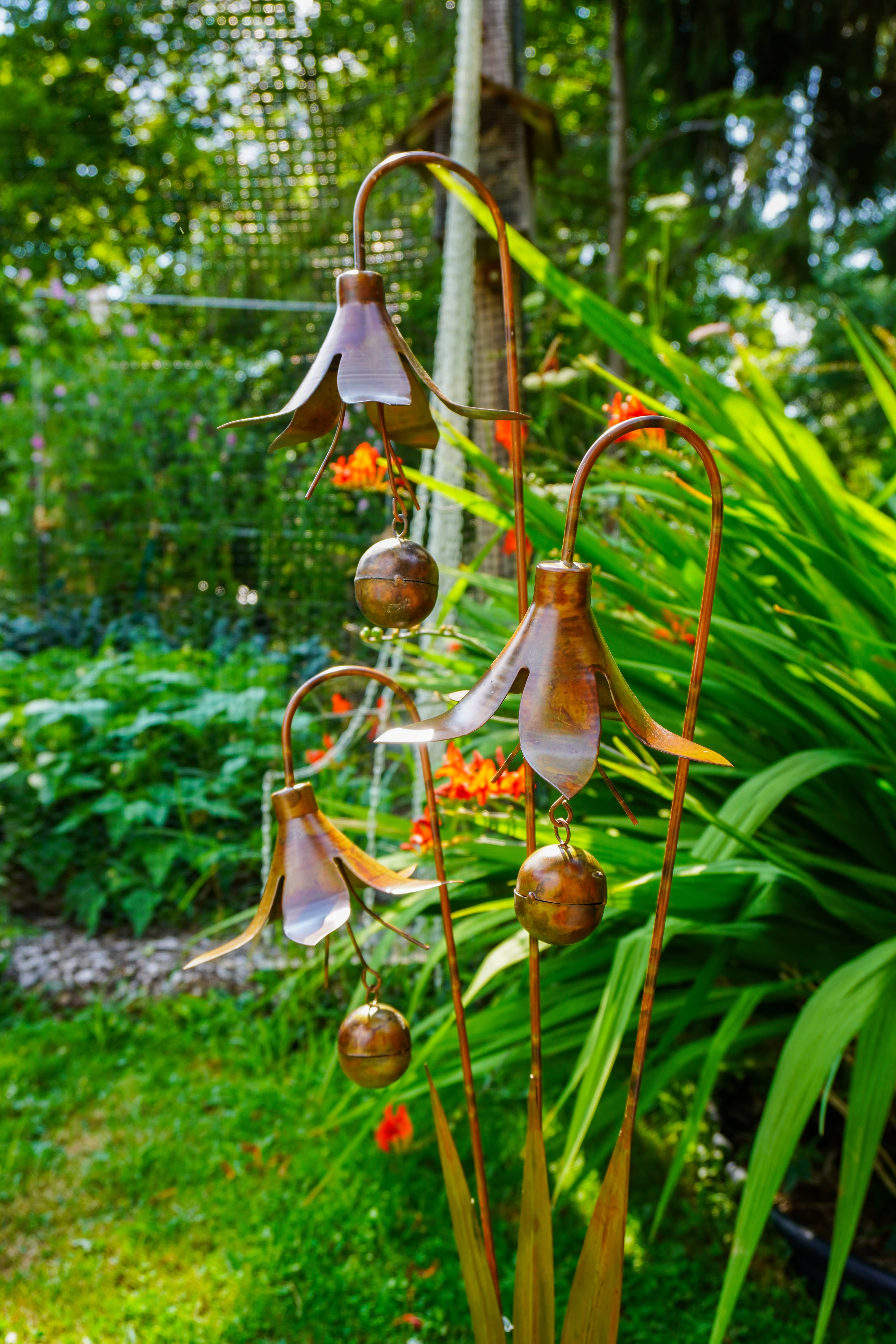 Triple Bluebells Garden Stake – Happy Gardens