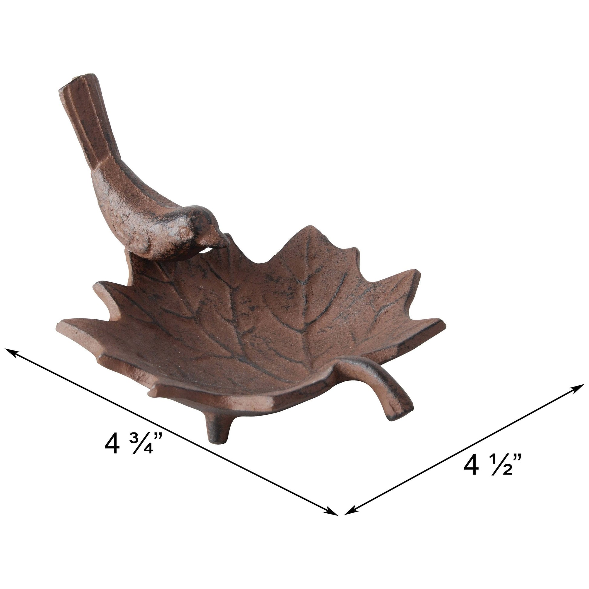 Small Maple Leaf Bird Bath - Happy Gardens