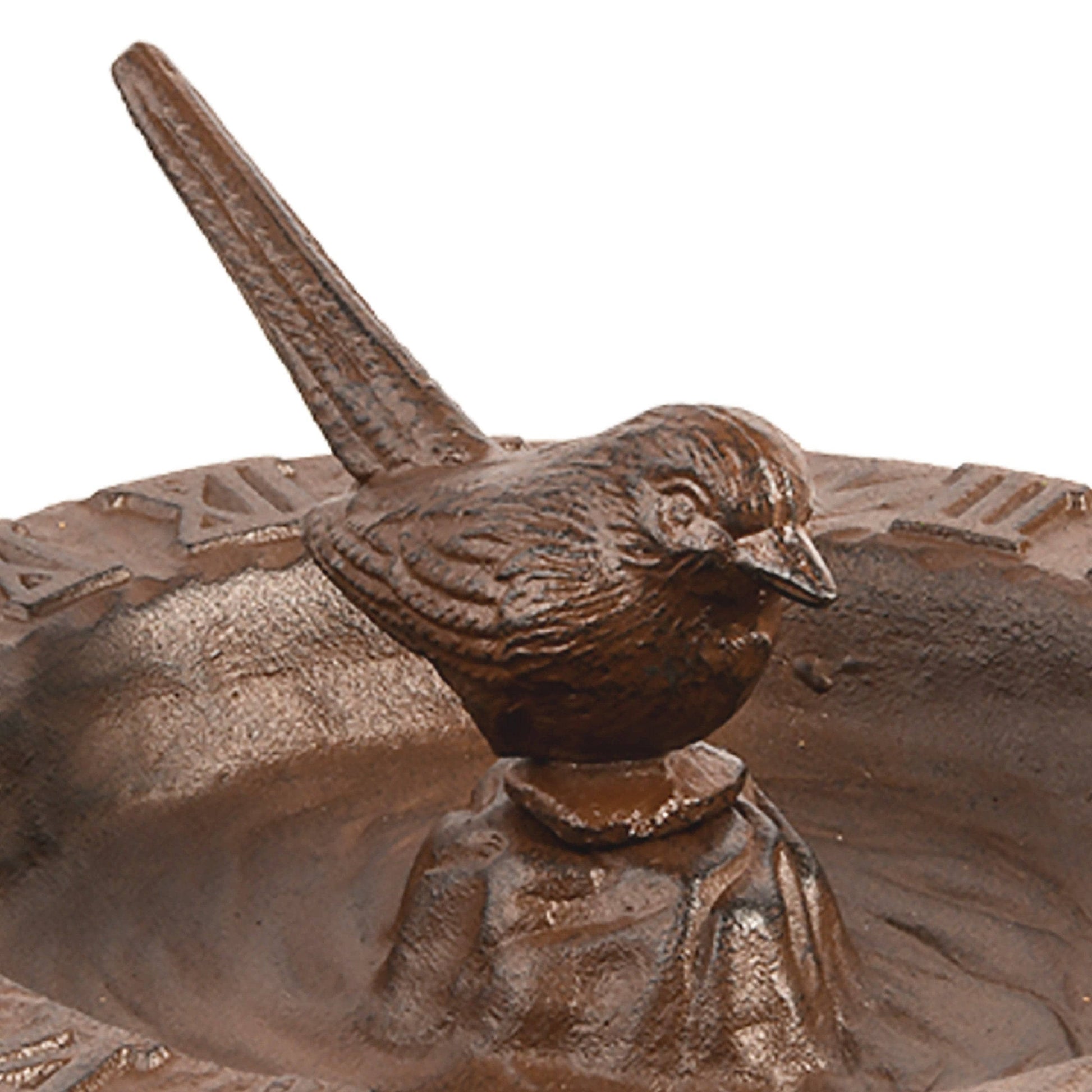 Cast Iron Sundial Bird Bath - Happy Gardens