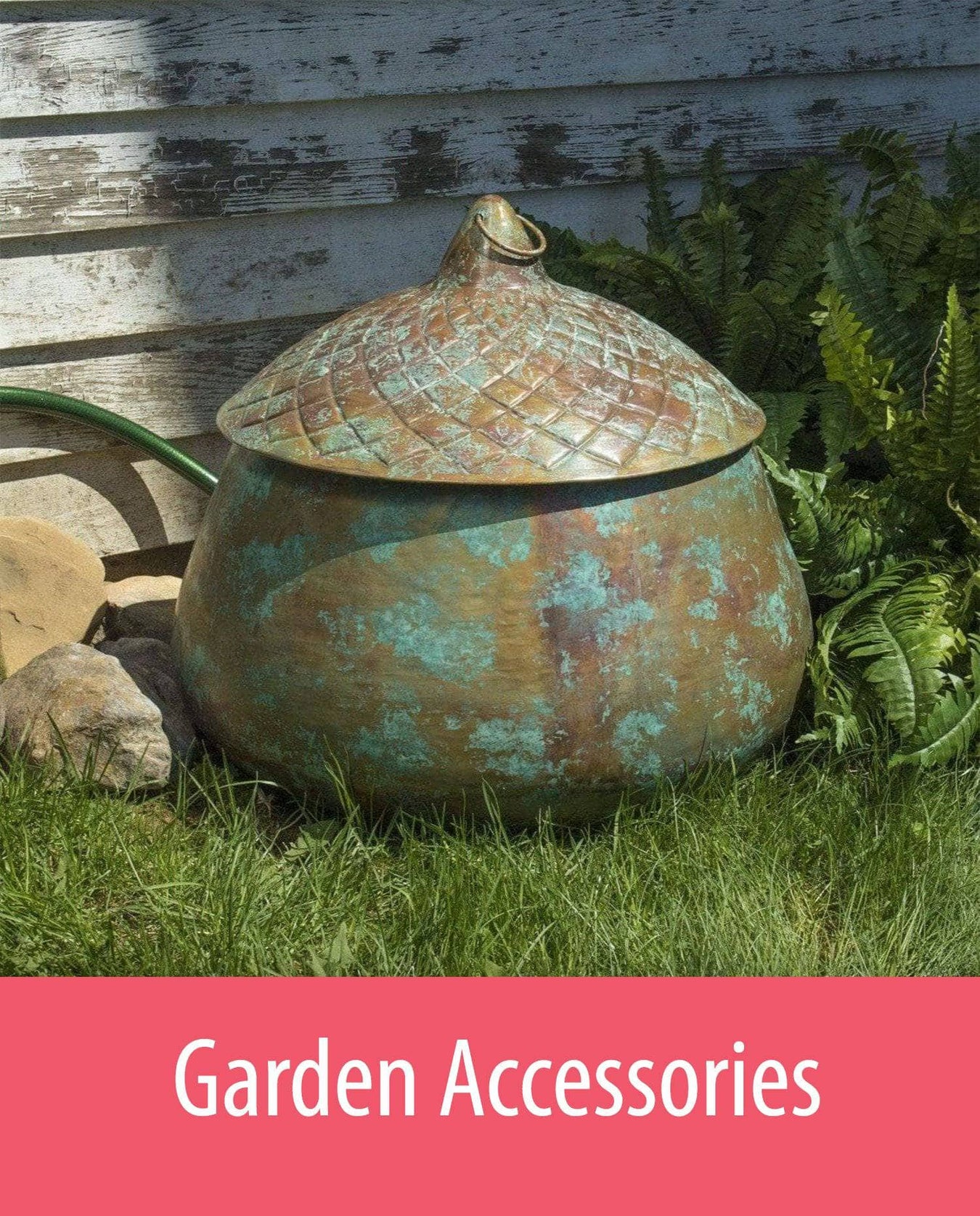 Happy Gardens Yard Decorations, Garden Decor, Rain Chains, Ornaments