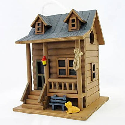 Log Cabin Bird House