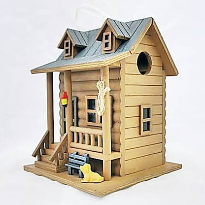 Log Cabin Bird House