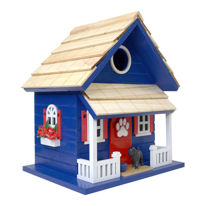 Bow Wow Bird House - Blue