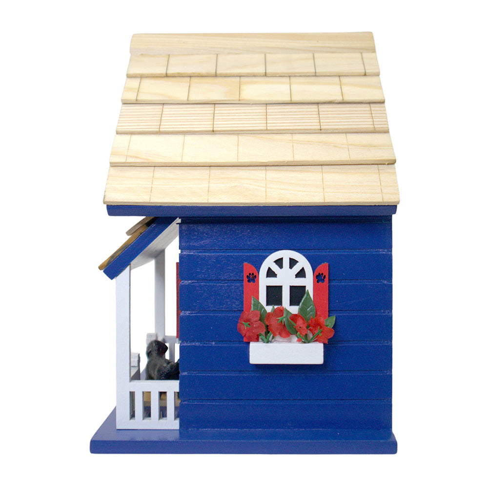 Bow Wow Bird House - Blue