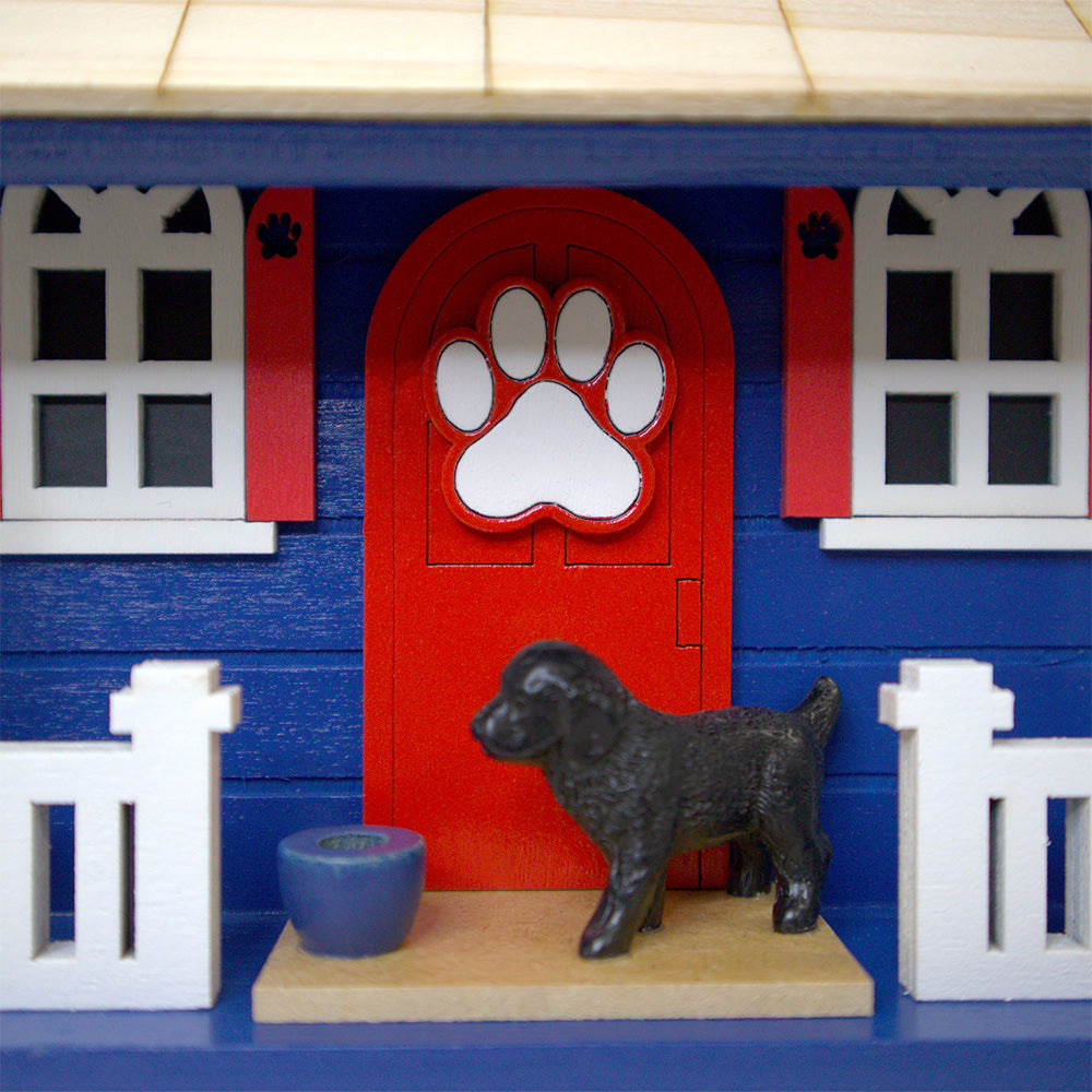 Bow Wow Bird House - Blue