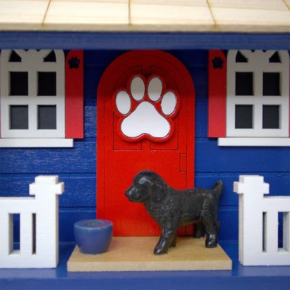 Bow Wow Bird House - Blue