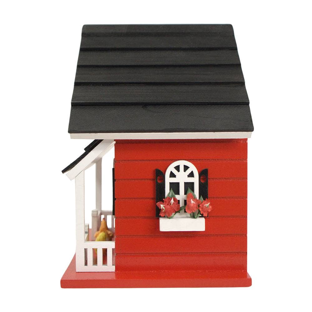 Hen House Bird House - Red