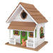 Squirrel Cottage Birdhouse - Happy Gardens