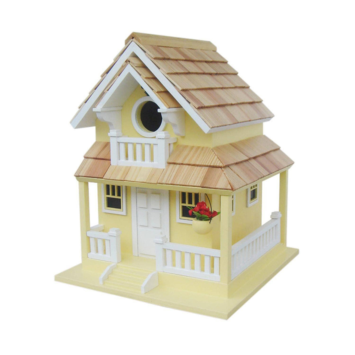 Yellow Veranda Bird House