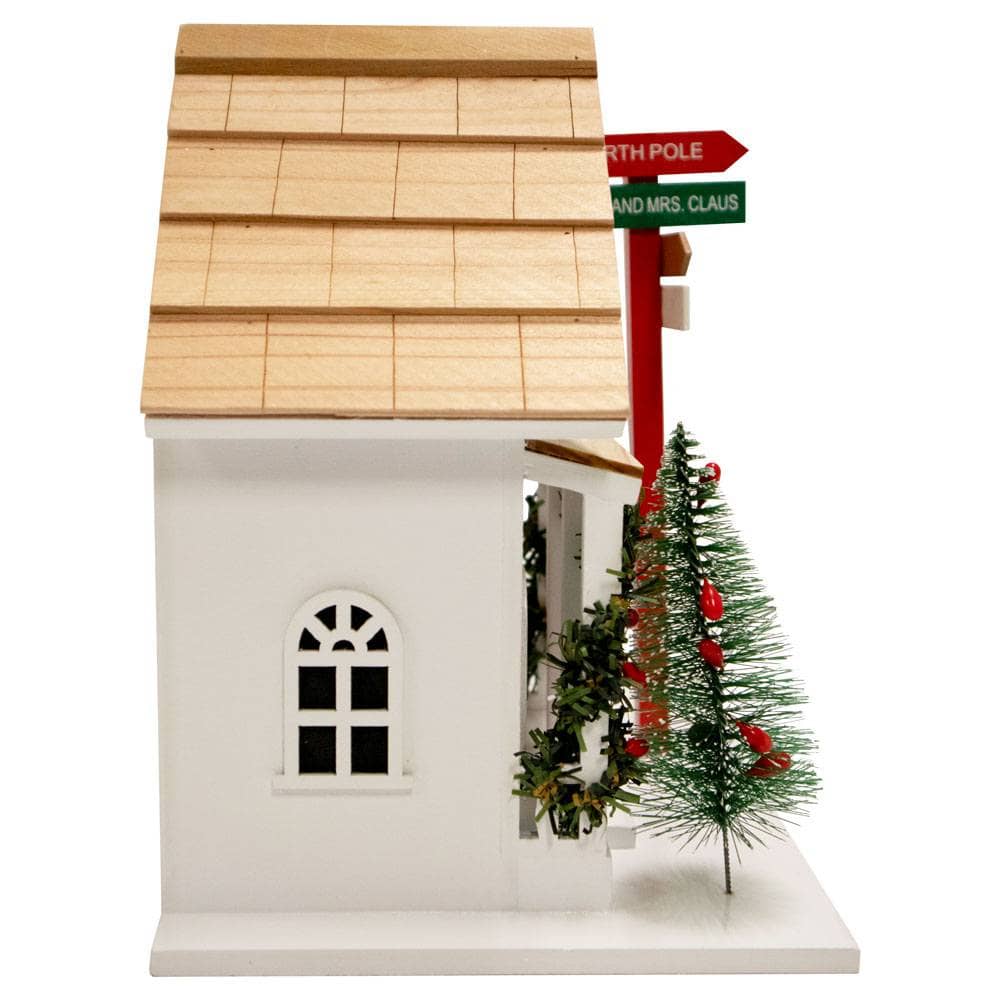 Sign Post Holiday Birdhouse