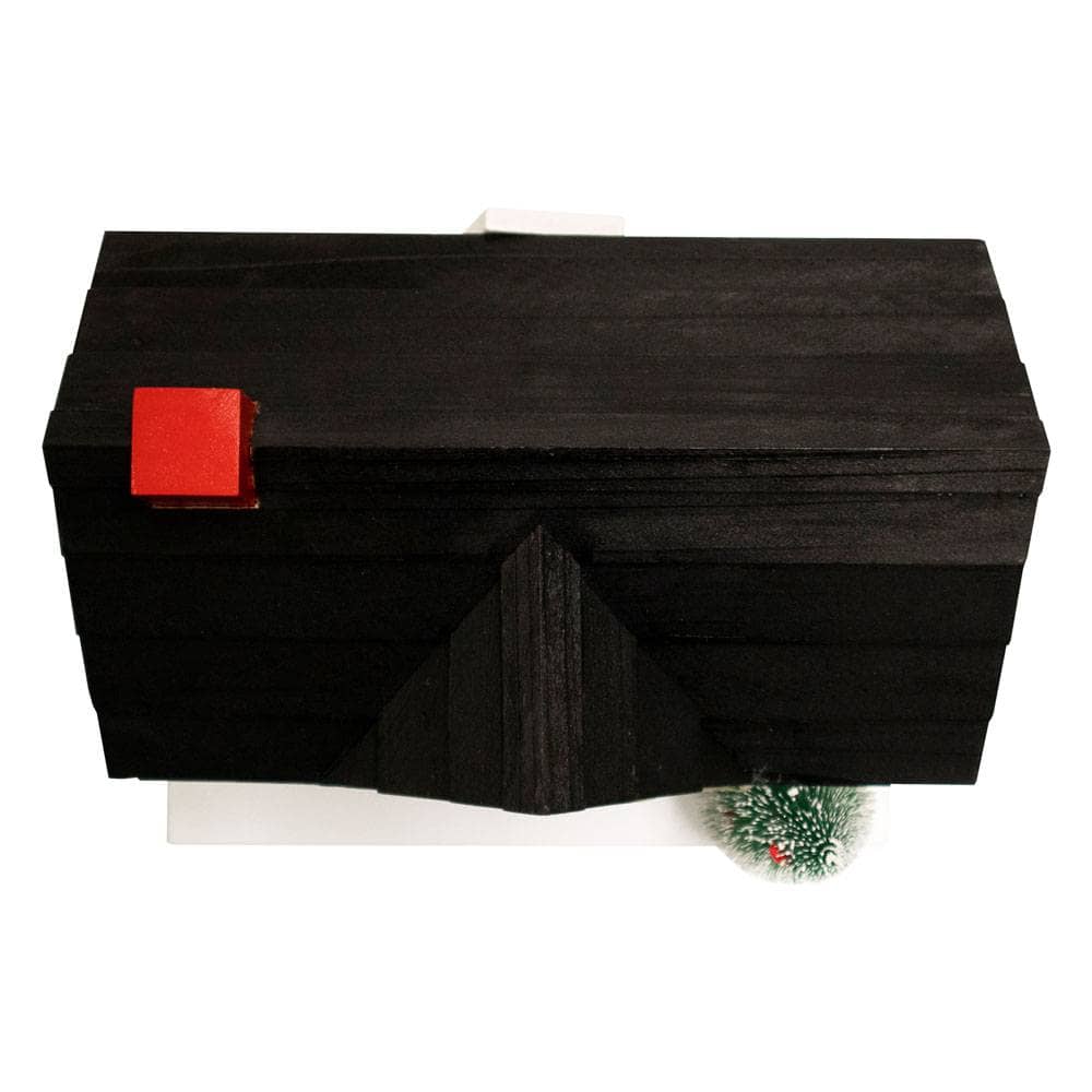 Holiday Ski House with LED Lights