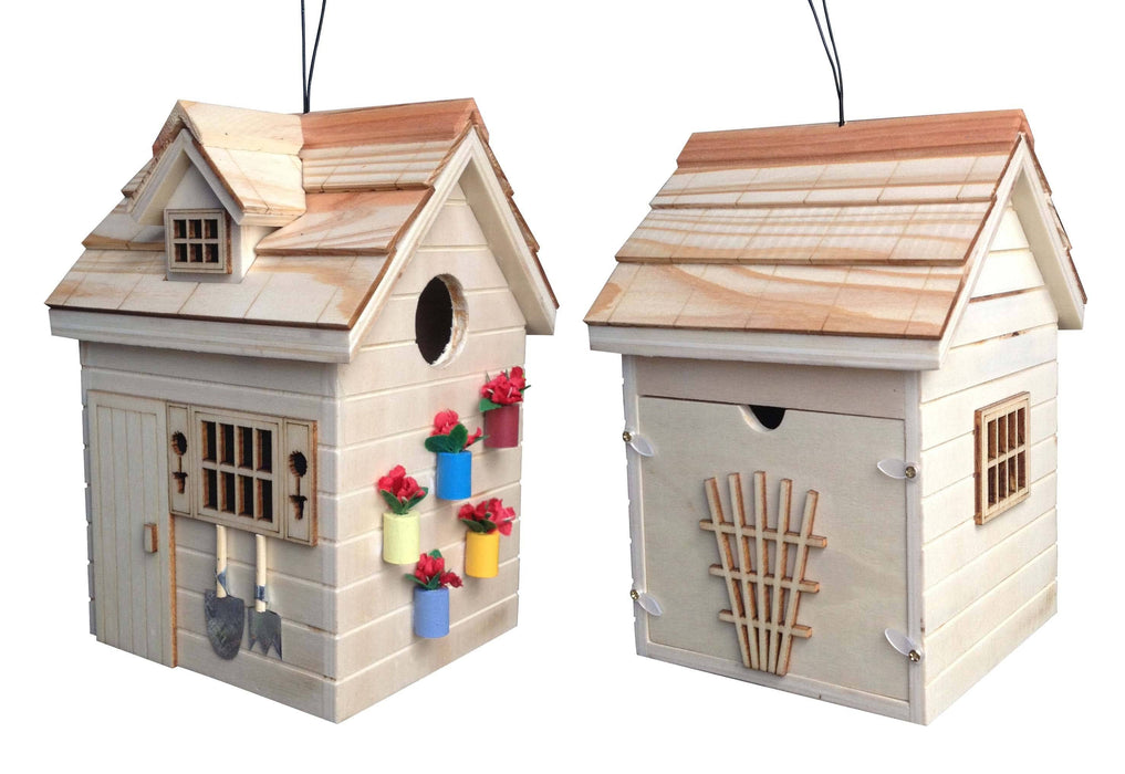 Tool Shed Bird House - Happy Gardens