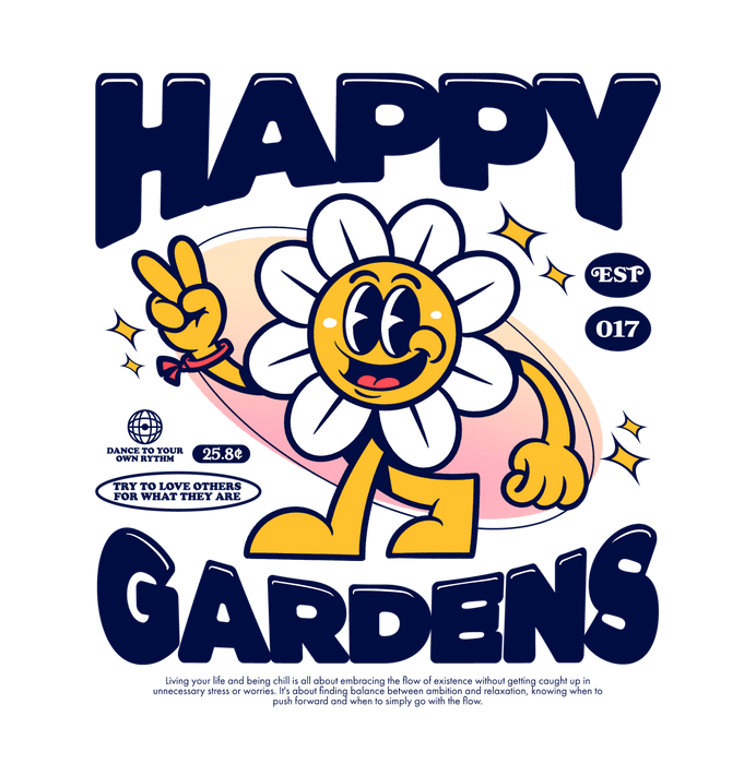 Happy Gardens - T-Shirt