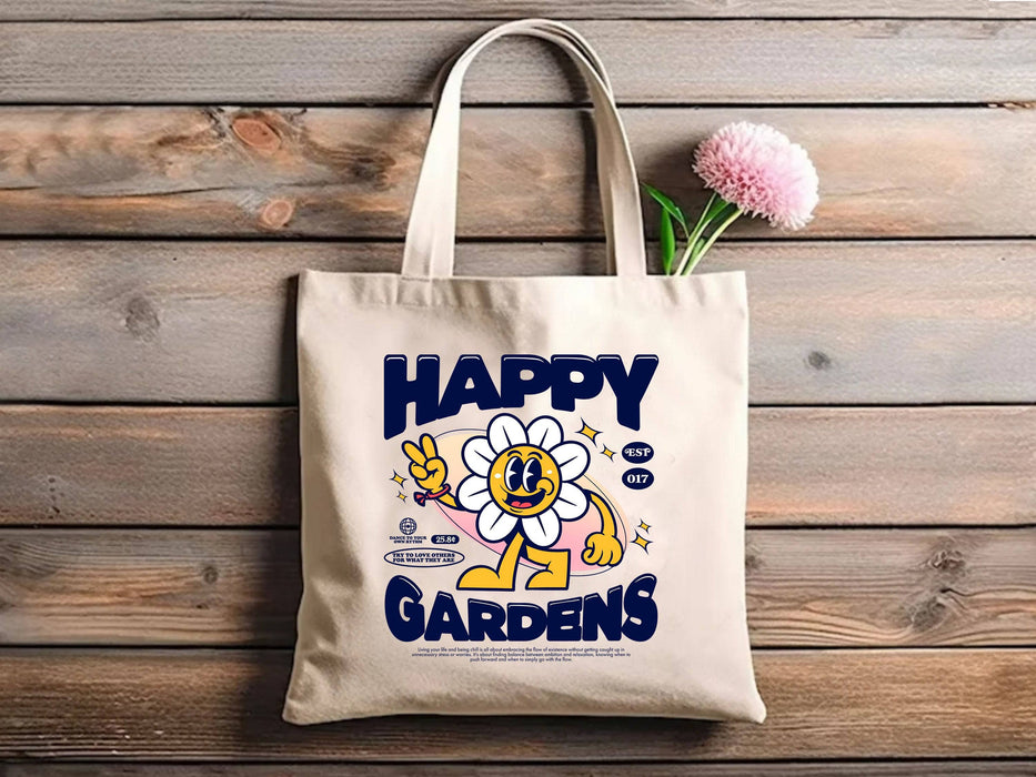 Happy Gardens Eco Tote Bag