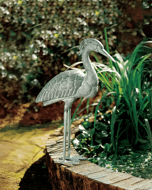 Cast Aluminum Great Blue Heron
