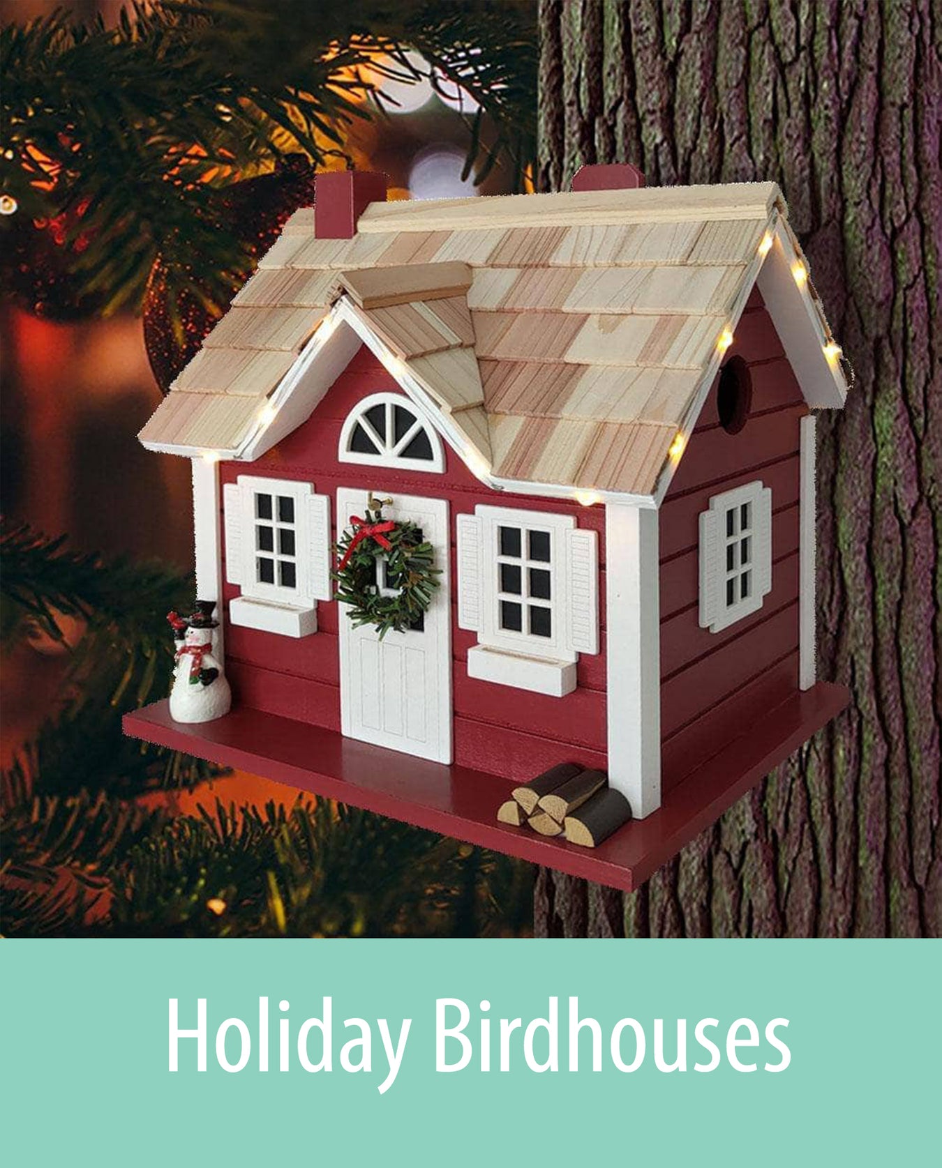 Holiday Birdhouses