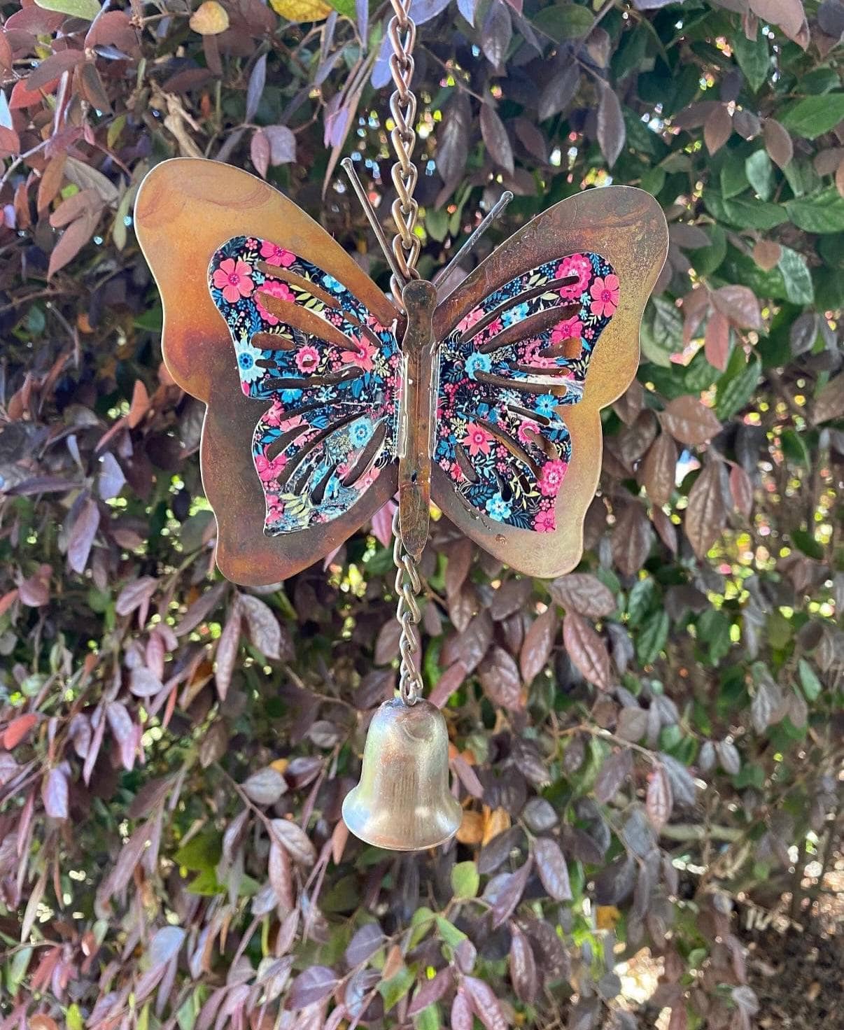 Happy Gardens - Floral Butterfly Hanging Ornament