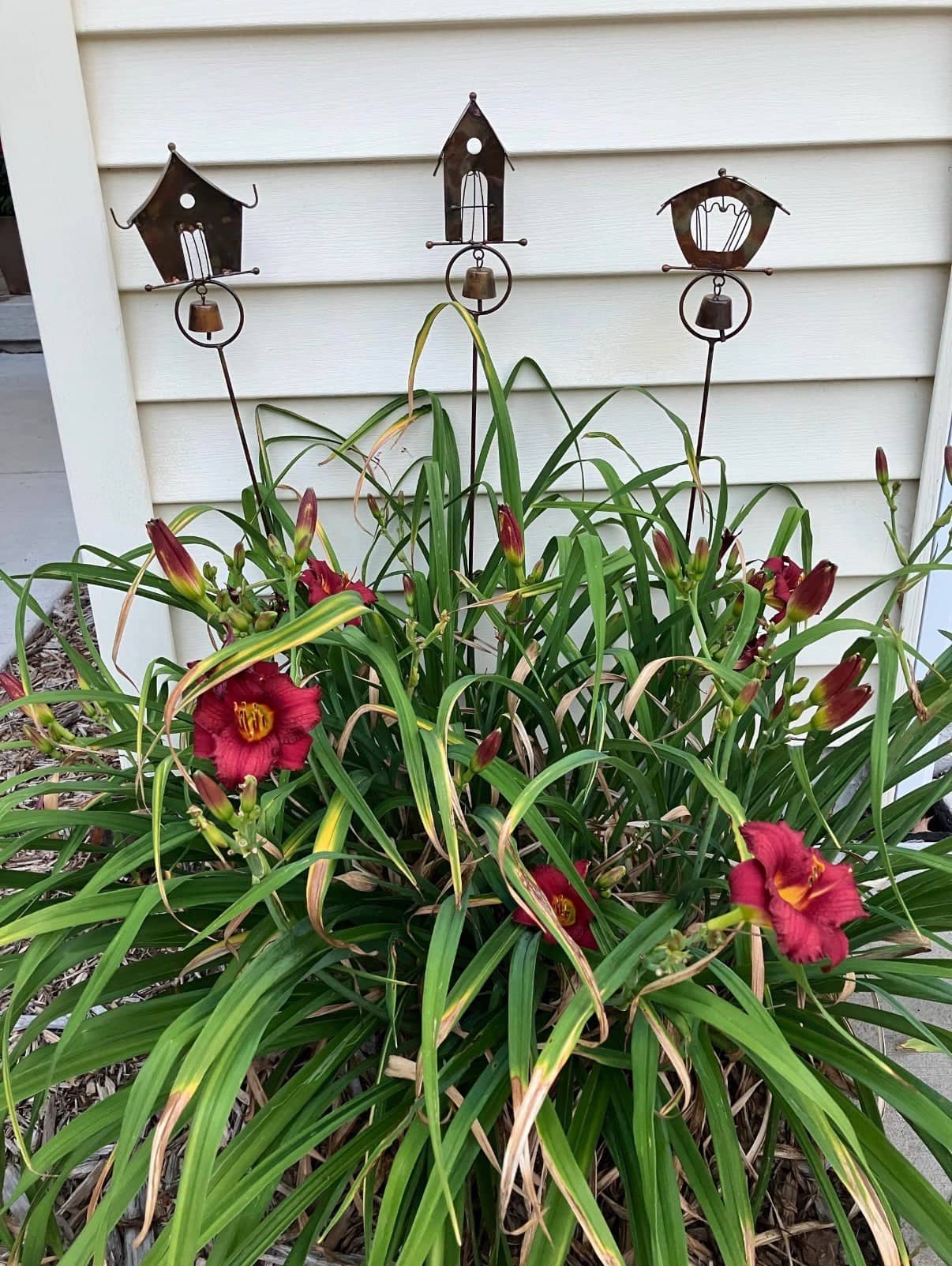 Happy Gardens - Bird Houses Garden Decor Stakes