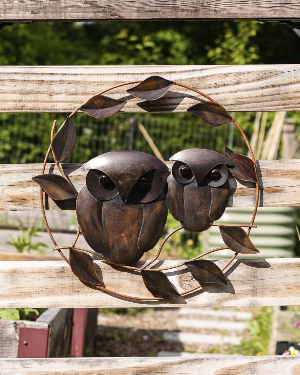 Happy Gardens - 18” Duo Owl Wall Decor