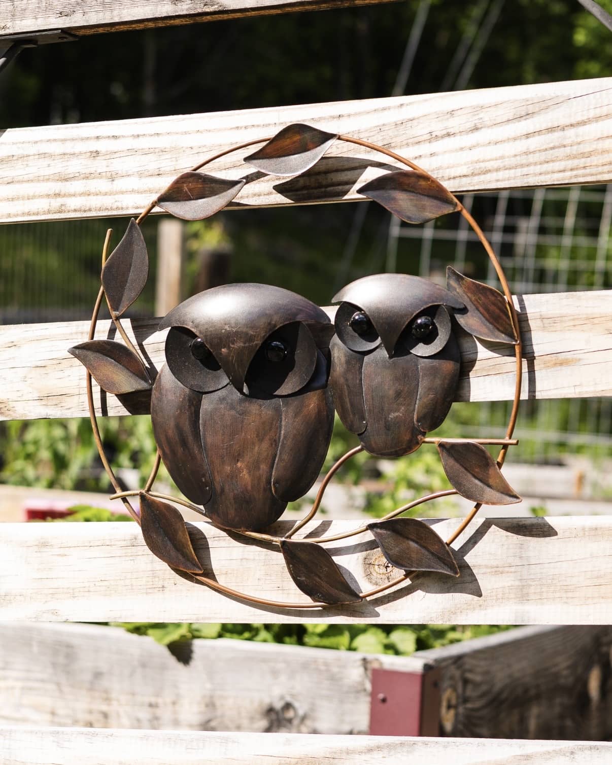 Happy Gardens - 18” Duo Owl Wall Decor