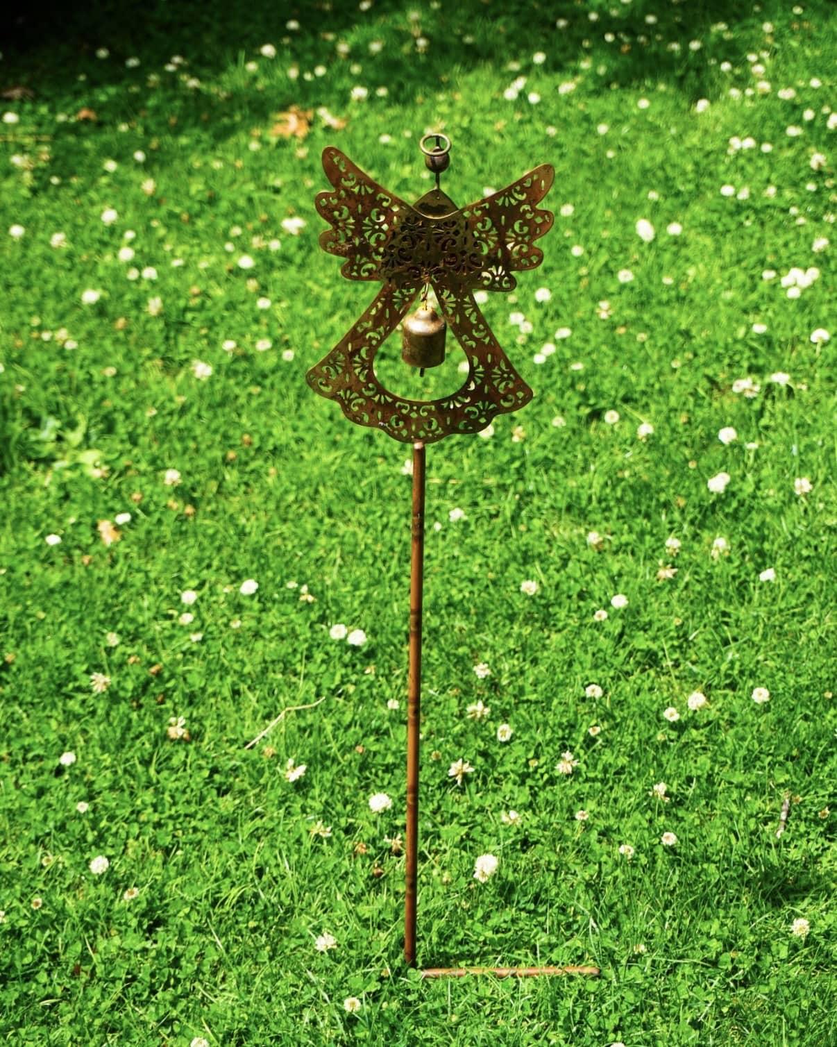 Angel Flamed Garden Stake