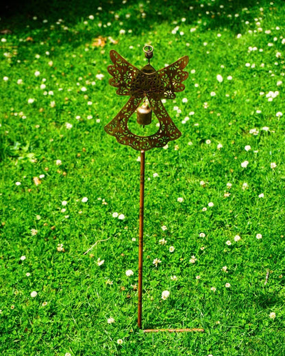 Angel Flamed Garden Stake