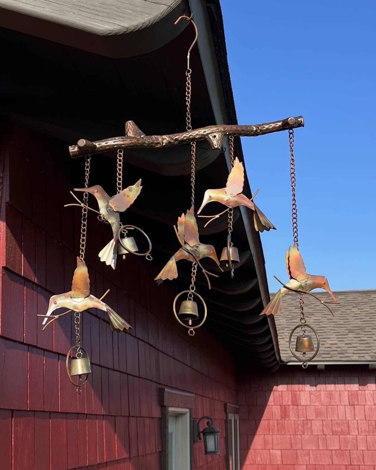 Happy Gardens - Hummingbird Wind Chime