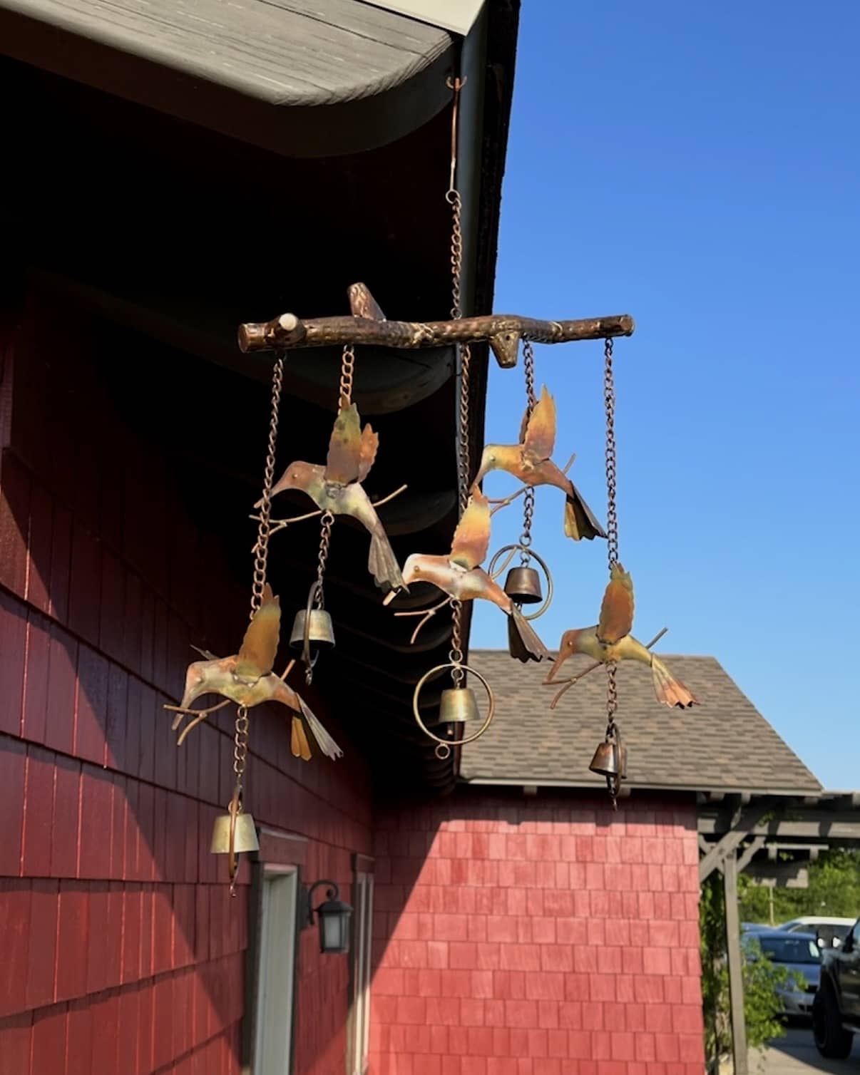 Happy Gardens - Hummingbird Wind Chime