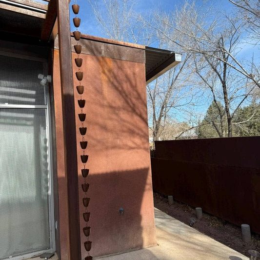 Happy Gardens - Scallop Cup Rain Chain