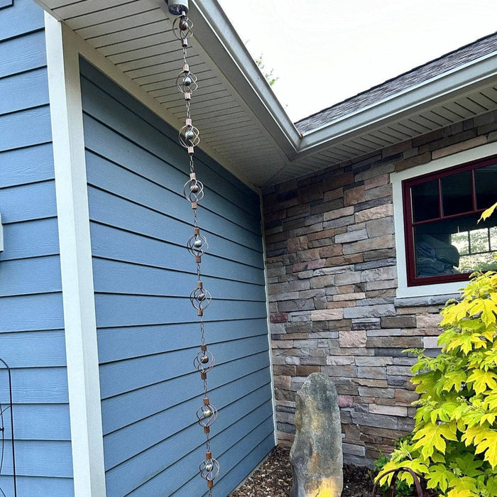 Spindle Rain Chain - Happy Gardens