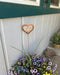 Happy Gardens - Triple Spinning Heart Garden Stake