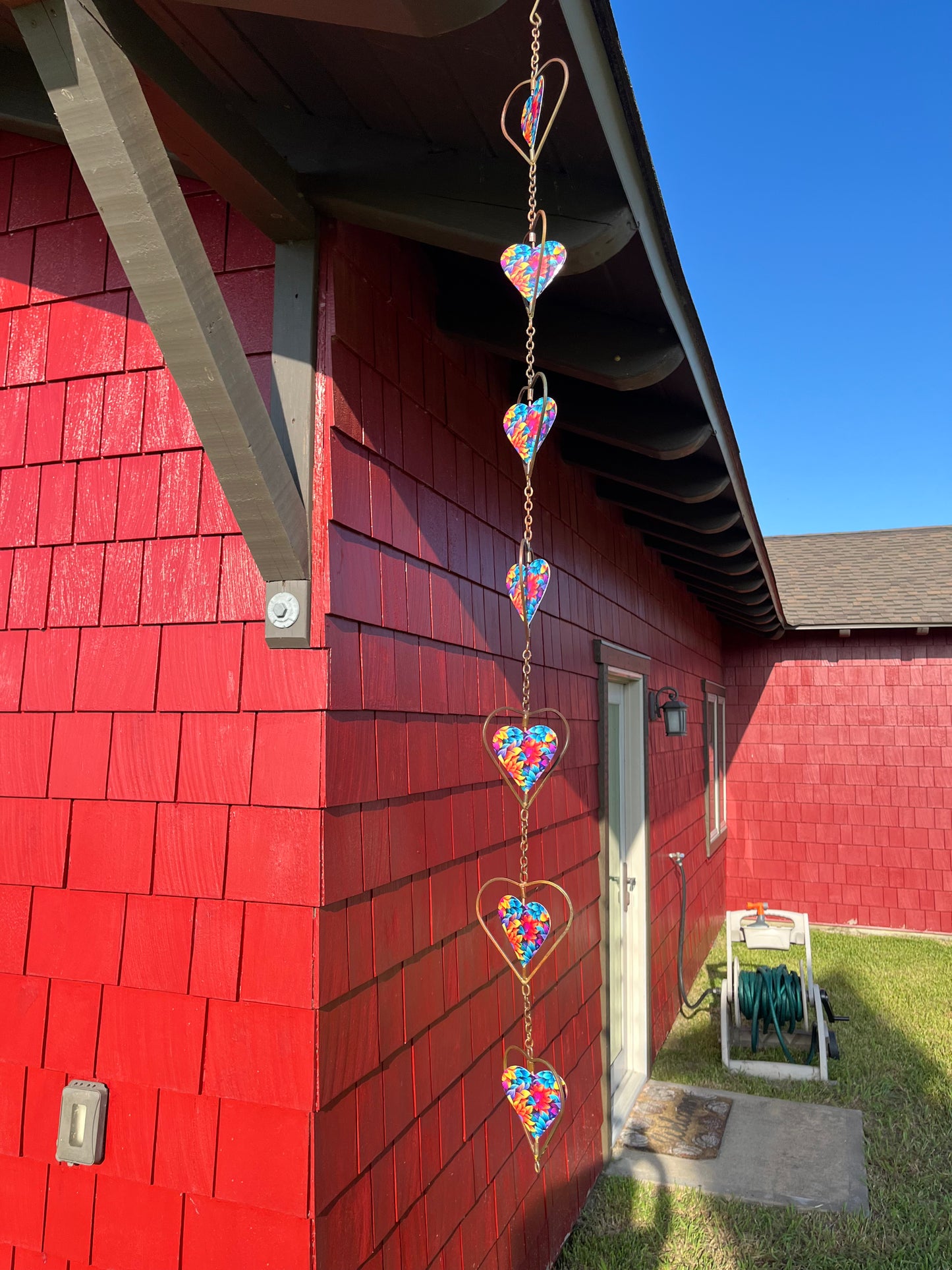 Floral Heart Hanging Ornament - Happy Gardens
