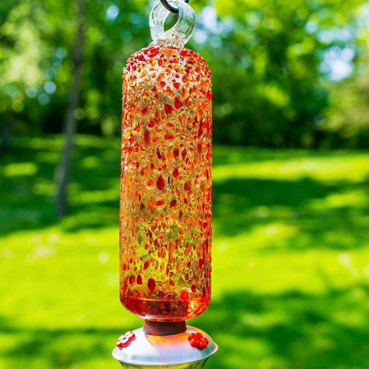 Filigree Hummingbird Feeder, Cinnabar Sprinkles