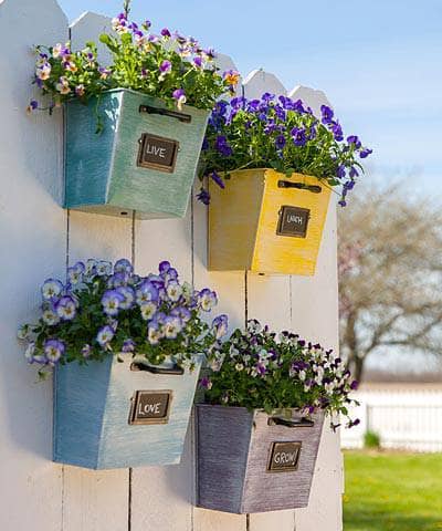 File Drawer Wall Planters - Happy Gardens