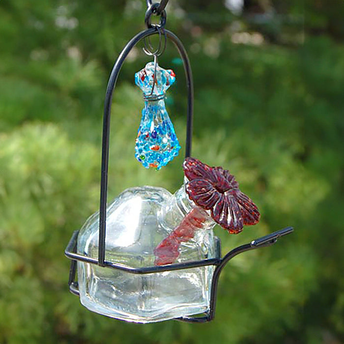 Lunch Pail Hummingbird Feeder - Happy Gardens