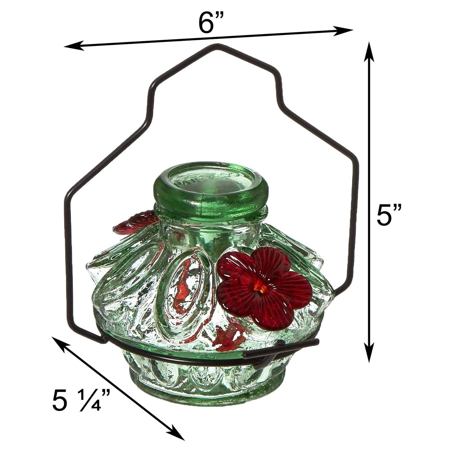 Pot de Creme Hummingbird Feeder - Happy Gardens