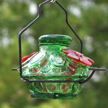 Pot de Creme Hummingbird Feeder - Happy Gardens