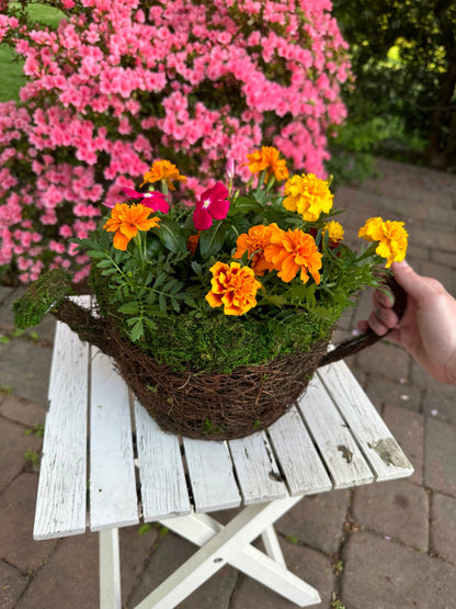 Watering Can Moss Planter - Happy Gardens